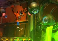Crash Bandicoot N.Sane Trilogy,Grand Theft Auto V,Top 10 UK Sales Chart,چارت فروش هفتگی کشور انگلستان,Fallout 4,Agents of Mayhem,Mario Kart 8 Deluxe,DOOM,Dishonored 2,Tom Clancy's Rainbow Six Siege,Splatoon 2,Forza Horizon 3,چارت بازی‌های پرفروش انگلستان,صدرنشینی بازی Crash Bandicoot در چارت بازی‌های پرفروش هفته انگلستان,کرش بندیکوت