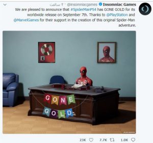 Spider-Man , Insomniac Games , PS4 , Spiderman , Marvel , تاریخ انتشار بازی مرد عنکبوتی , تاریخ انتشار بازی Spider-Man