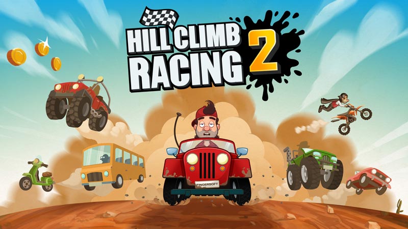 نقد و بررسی بازی موبایل Hill Climb Racing 2