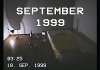 September 1999 بازی سبک VHS ترسناکی که در 5 دقیقه تمام می شود