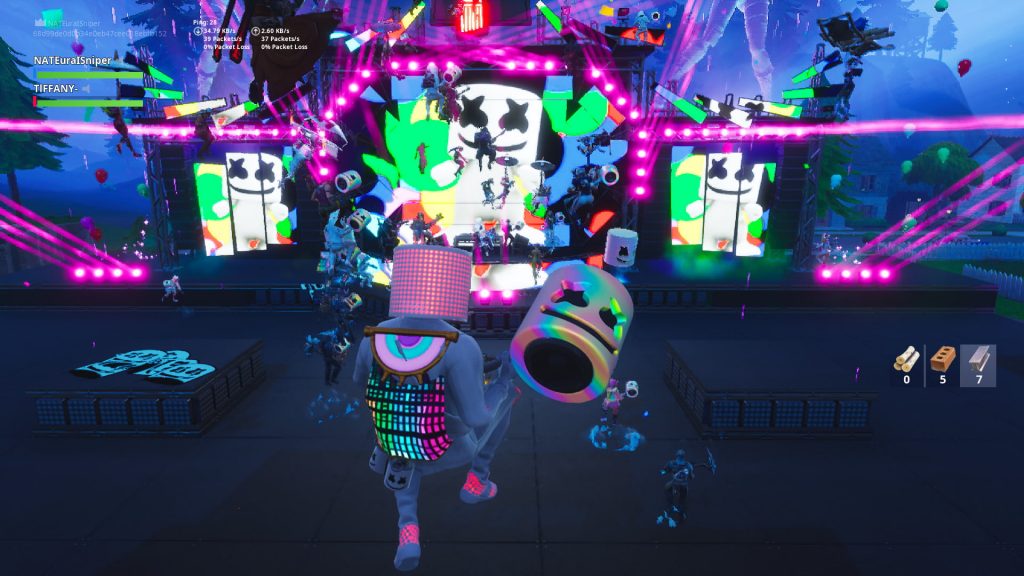 Fortnite , Epic Games , Battle Royale , MarshMello , People Can Fly , کنسرت فورتنایت , مارشملو
