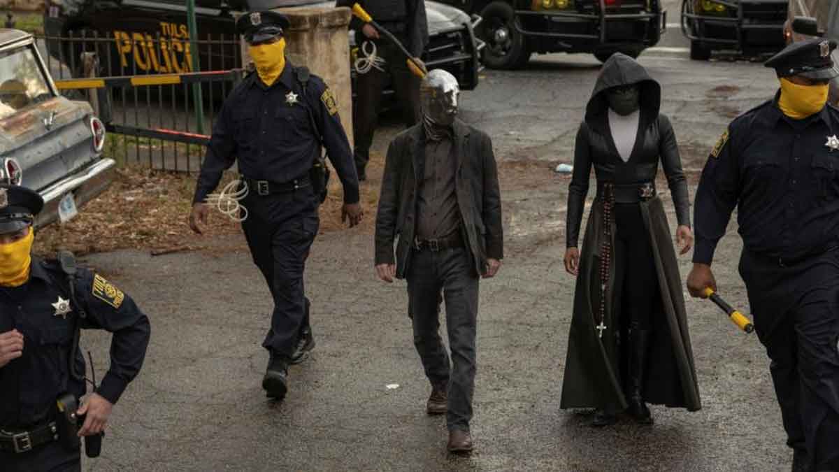 صحنه ای از سریال Watchmen